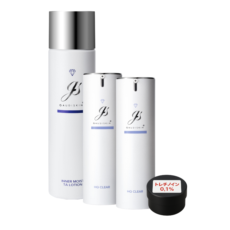 セラピューティックプログラムで使う製品（セットイメージ）